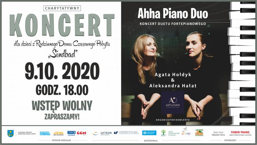AHHA Piano Duet - koncert charytatywny