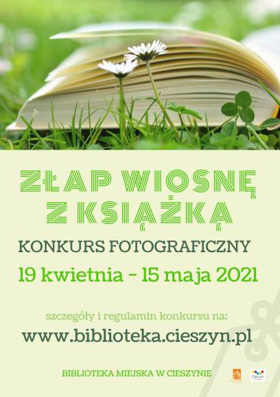 Konkurs fotograficzny - „Złap wiosnę z książką”