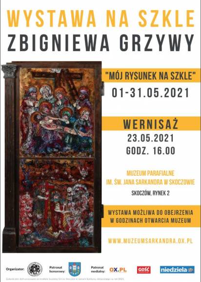 "Mój rysunek na szkle" Zbigniew Grzywa - wystawa