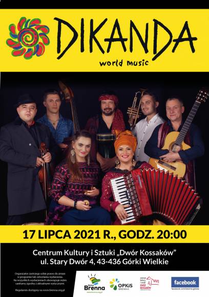 DIKANDA - Letni koncert u Kossaków