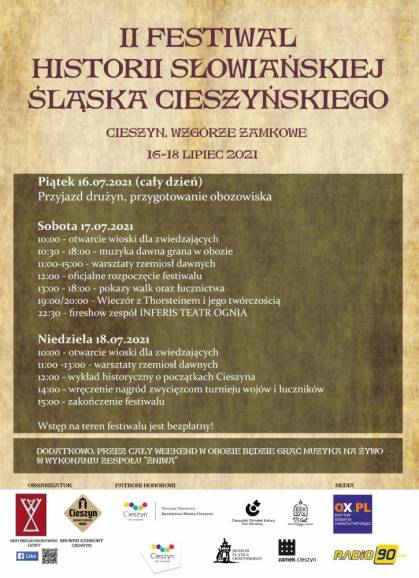 II Festiwal Historii Słowiańskiej Śląska Cieszyńskiego