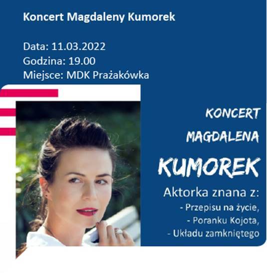 Koncert Magdaleny Kumorek