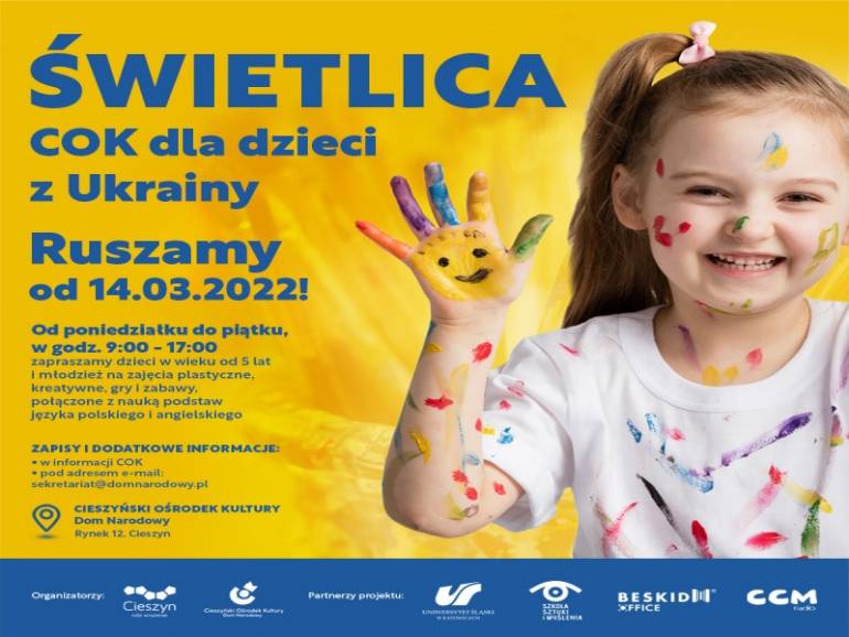 Świetlica COK dla dzieci z Ukrainy