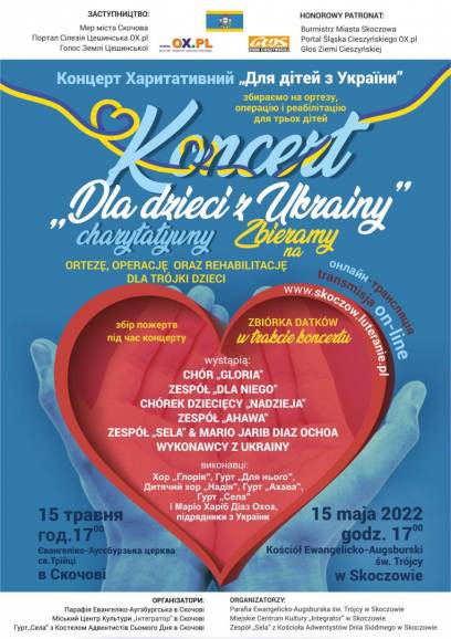 Koncert dla dzieci z Ukrainy