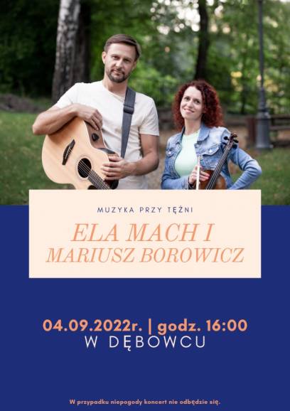 Koncert duetu Ela Mach i Mariusz Borowicz