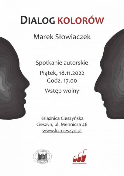 Spotkanie promujące „Dialog kolorów” – tomik poezji Marka Słowiaczka
