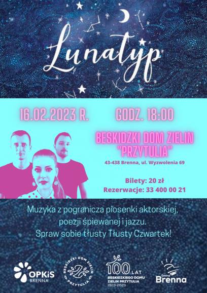Lunatyp - koncert na Tłusty Czwartek