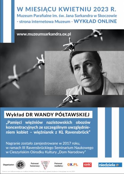 Wykład: „Pamięci więźniów nazistowskich obozów koncentracyjnych ze szczególnym uwzględnieniem kobiet – więźniarek z KL Ravensbrück”