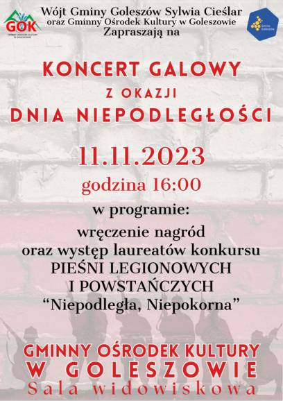 Koncert galowy "Niepodległa, Niepokorna"