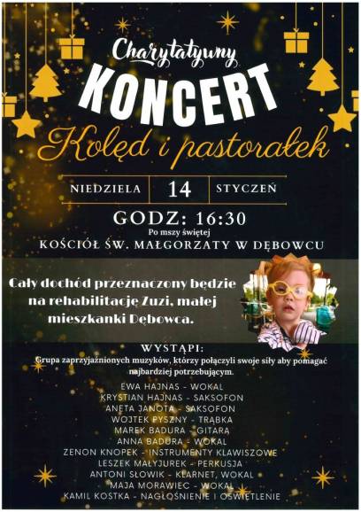 Koncert kolęd i pastorałek w Dębowcu