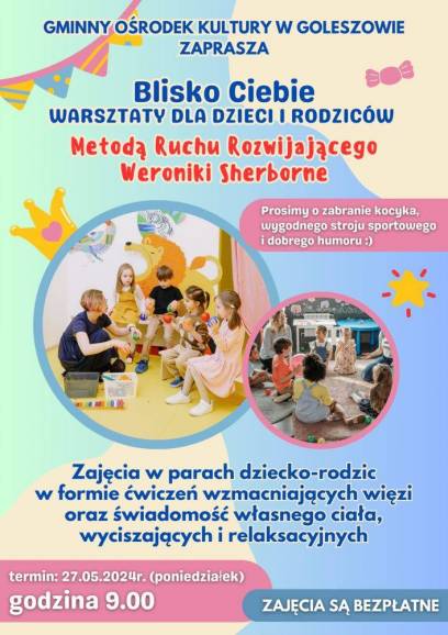Goleszów: Warsztaty dla dzieci i młodzieży