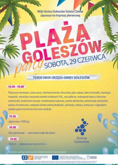  Plaża Goleszów party oraz dzień dziecka w gminie Goleszów 