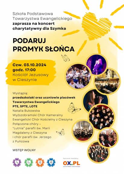 Koncert: Podaruj Promyk Słońca