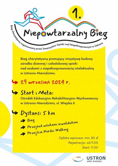 1. Niepowtarzalny Bieg Charytatywny