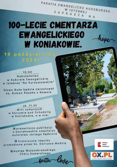 100-lecie cmentarza ewangelickiego w Koniakowie