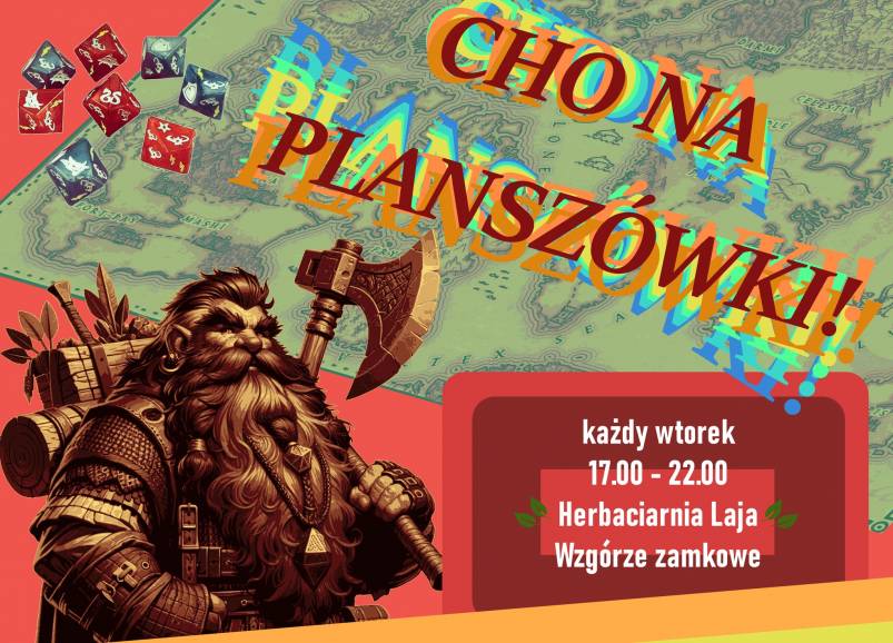 Chat Caj i planszówki- spotkanie językowe przy grach i herbacie
