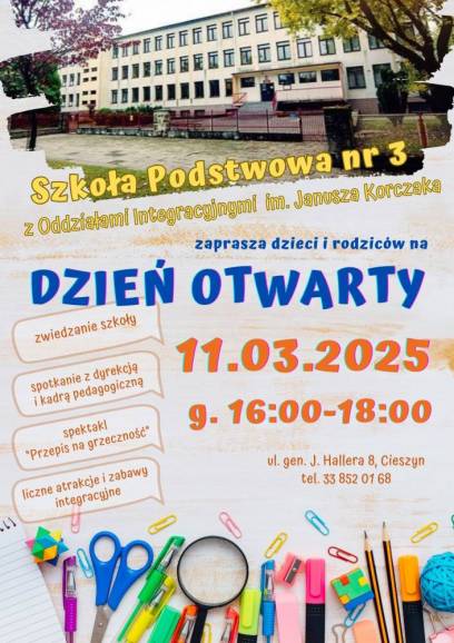 Dzień Otwarty w SP3