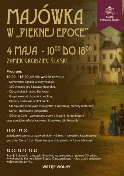Majówka w "Pięknej Epoce"
