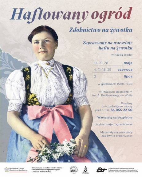 Warsztaty "Haftowany ogród. O zdobnictwie na żywotkach"