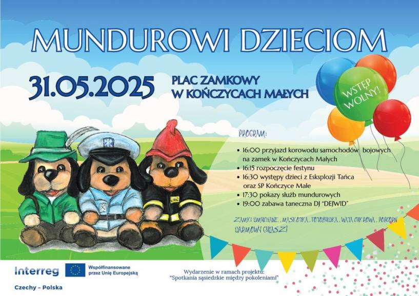 Festyn na Dzień Dziecka "Mundurowi dzieciom"
