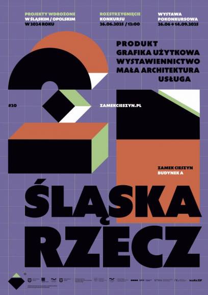 Ogłoszenie wyników 20. edycji konkursu „Śląska Rzecz” oraz wernisaż wystawy