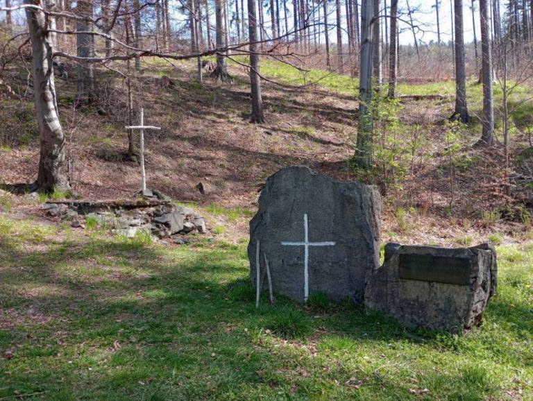 Nabożeństwo przy Kamieniu na "Spowiedzisku"