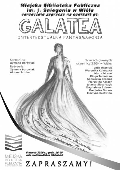 Galatea. Intertekstualna fantasmagoria