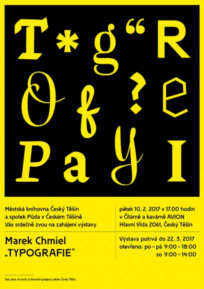 Marek Chmiel - Typografia